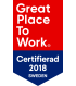 Great Place To Work Certifierad 2018